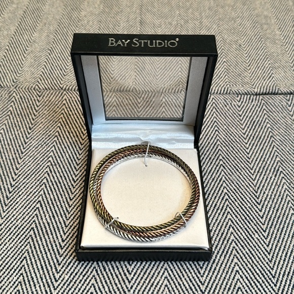 Bay studio three-piece bangle gift box - Picture 1 of 4